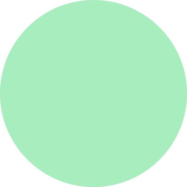 Qr Kodu Düz Çember Simgesi