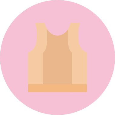 Undershirt Düz Çember Simgesi