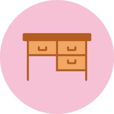 Masa Düz Çemberi Simgesi