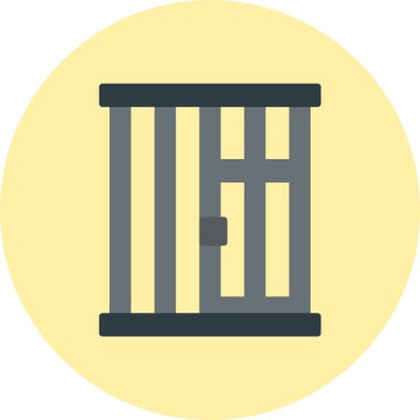 Hapishane Düz Çember Simgesi