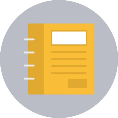 Günlük Düz Çember Simgesi