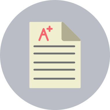 Geçerli Vektör Düz Çember Simgesi