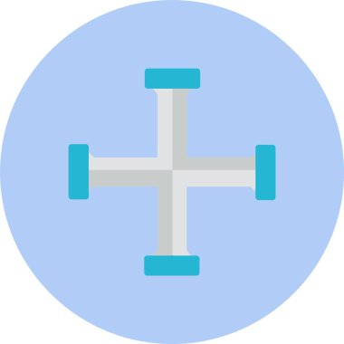 Düz Çember Simgesi Taşı