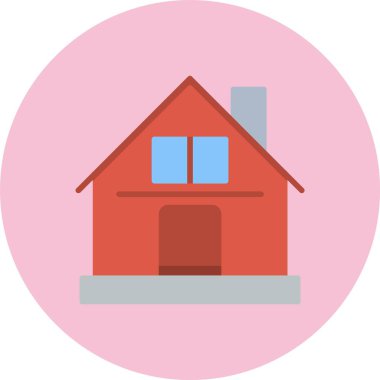 Cottage Düz Çember Simgesi