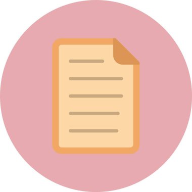 Düz Çember Simgesini Listele