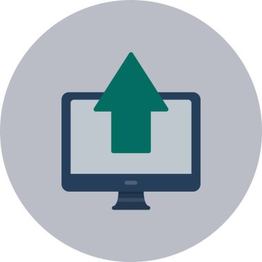 Düz Çember Simgesini Yükle