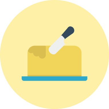 Tereyağı Düz Çember Simgesi