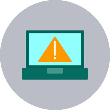 Düz Çember Simgesi Uyarı