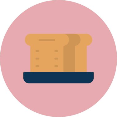 Düz Ekmek Düz Çember Simgesi