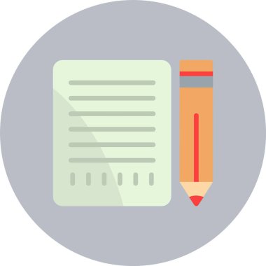 Dosya Düz Çember Simgesi