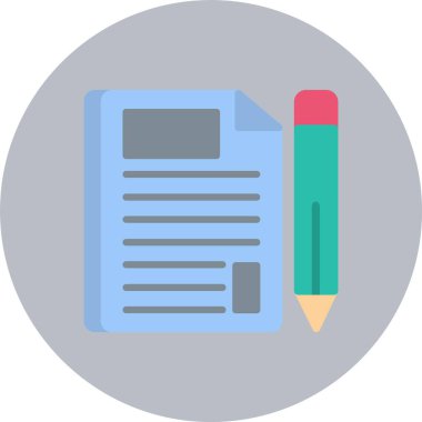 Düz Çember Simgesini Listele