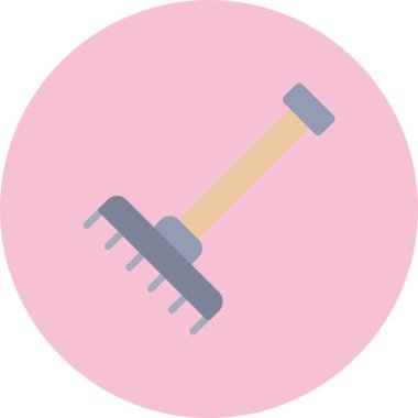 Düz Çember Simgesini Tırmıkla