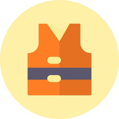 Yelek Düz Çember Simgesi