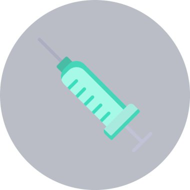 Enjeksiyon Düz Çember Simgesi