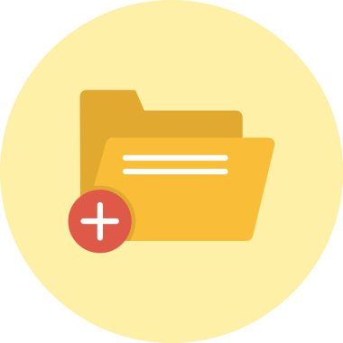 Dizin Düz Çember Simgesi Ekle