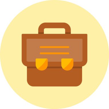 Çanta Düz Çember Simgesi