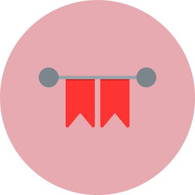 Bayrak Düz Çember Simgesini Kutla