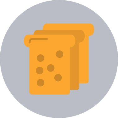 Ekmek Düz Çember Simgesi