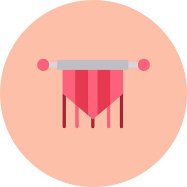 Makrame Düz Çember Simgesi