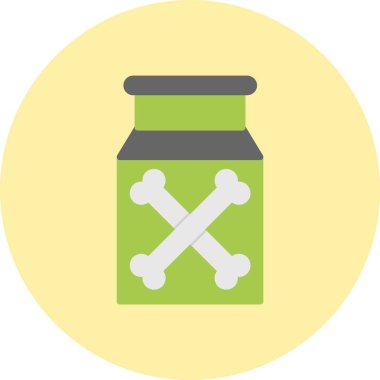 Zehirli Düz Çember Simgesi