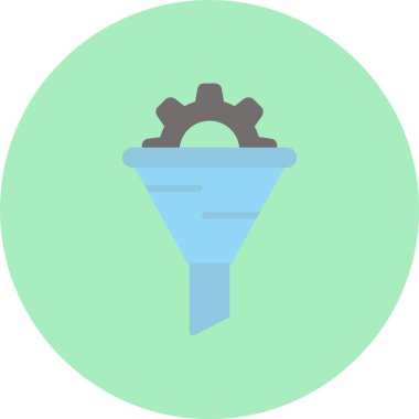 Huni düz daire simgesi