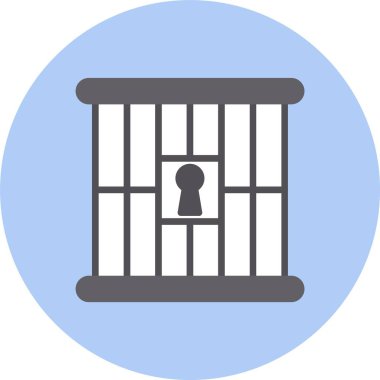 Hapishane Düz Çember Simgesi