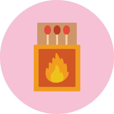 Düz Çember Simgesini Eşleştirir