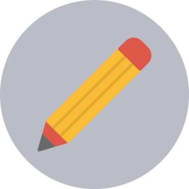 Kalem düz daire simgesi