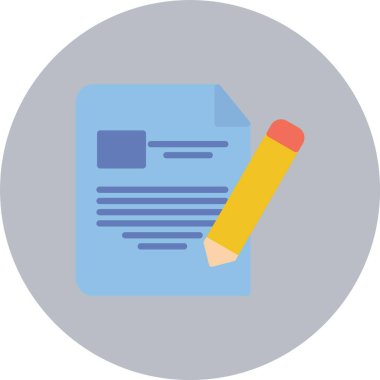 Dosya Düz Çember Simgesi