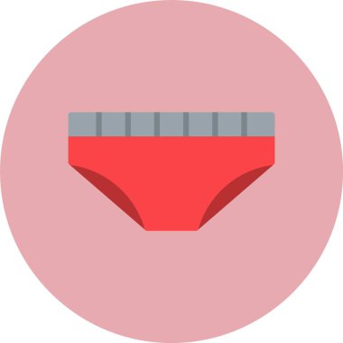 İç çamaşırı Düz Çember Simgesi