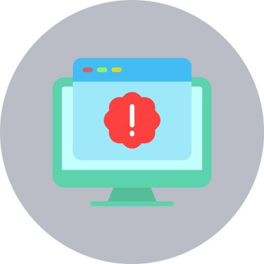 Düz Çember Simgesini Uyarı Et