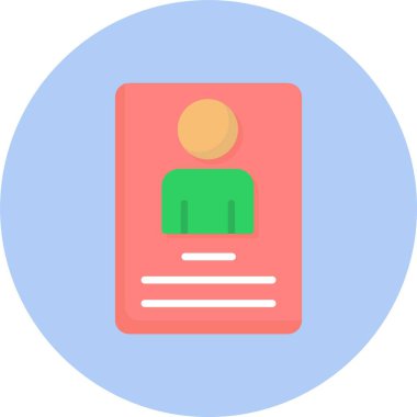 Müşteri Düz Çember Simgesi