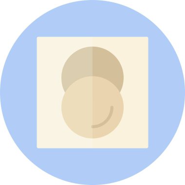 Pamuk Düz Çember Simgesi