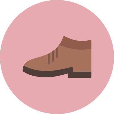 Ayakkabı Düz Çember Simgesi