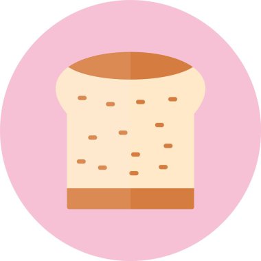 Düz Ekmek Düz Çember Simgesi