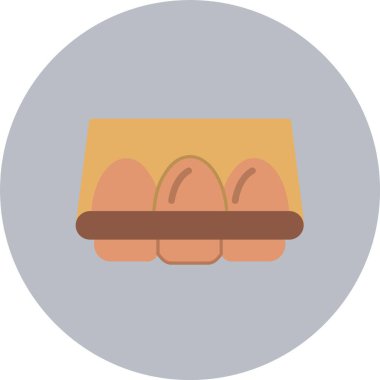 Yumurtalar Düz Çember Simgesi