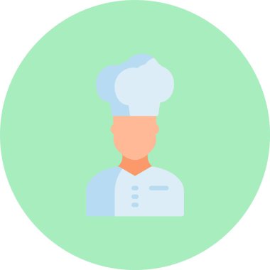 Şef Düz Çember Simgesi