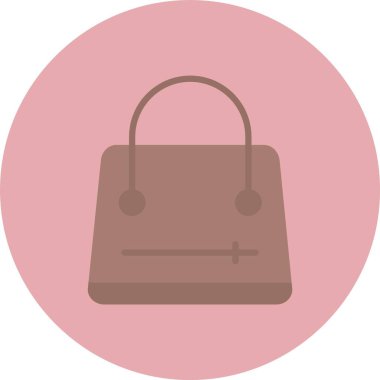 El çantası Düz Çember Simgesi