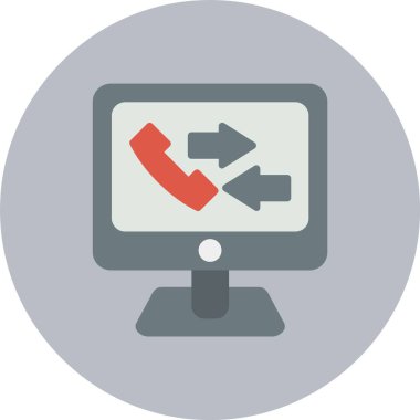 Düz Çember Simgesi Çağırır