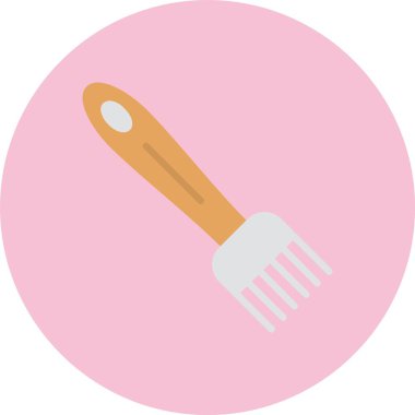 Sillat Daire Icone Fırça Düz Çember Simgesi