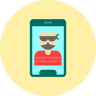 Hırsız Düz Çember Simgesi