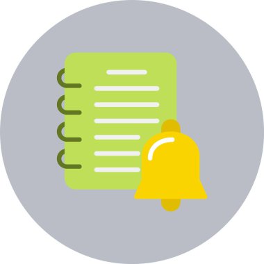 Çan Düz Çember Simgesi