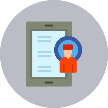 Etkilenen Düz Çember Simgesi