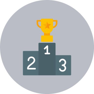 Podyum Düz Çember Simgesi