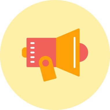 Spotlight Düz Çember Simgesi