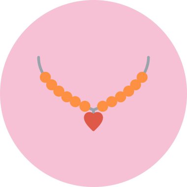 Kolye Düz Çember Simgesi