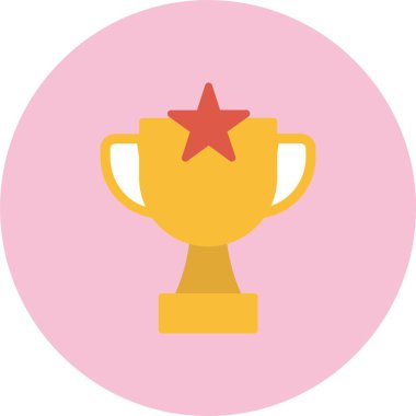 Trophy Düz Çember Simgesi