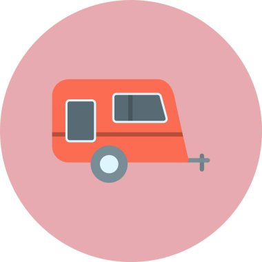 Karavan Düz Çember Simgesi