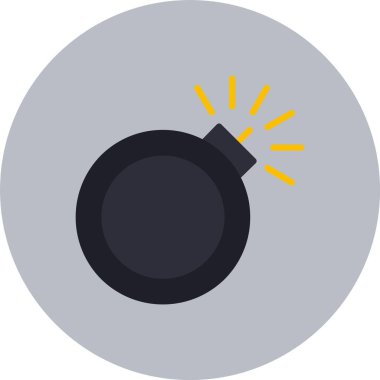 Bomba Düz Çember Simgesi