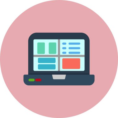 Düzenleyici Düz Çember Simgesi